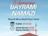 На 20 март от 7.00 часа в джамията „Мирза Саид паша“ ще бъде отслужена Байрамска молитва 2026 На 20 март от 7.00 часа в джамията „Мирза Саид паша“ ще бъде отслужена Байрамска молитва 2026
