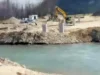Над р.Стряма се строи нов мост, но коритото на реката още не е почистено 2026 Над р.Стряма се строи нов мост, но коритото на реката още не е почистено 2026