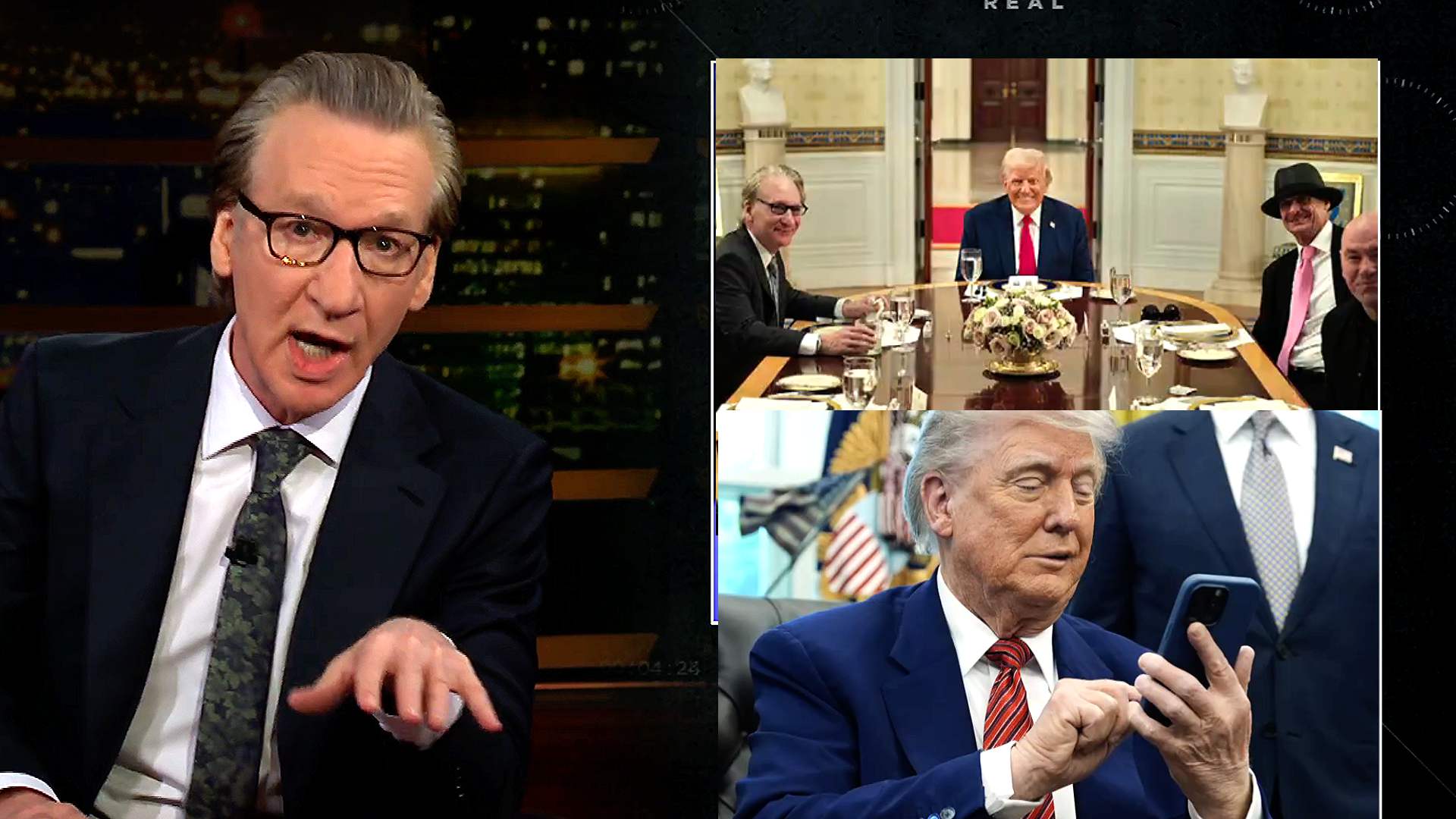 Bill maher tells all about trump dinner — and texts afterward amid rage-feud