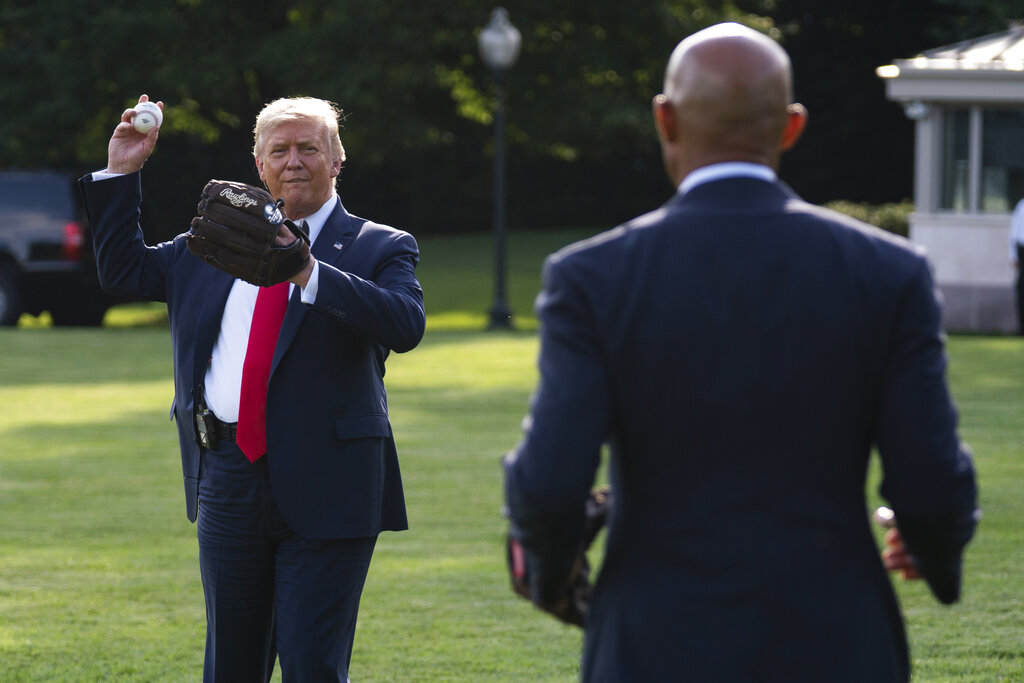 Trump baseball