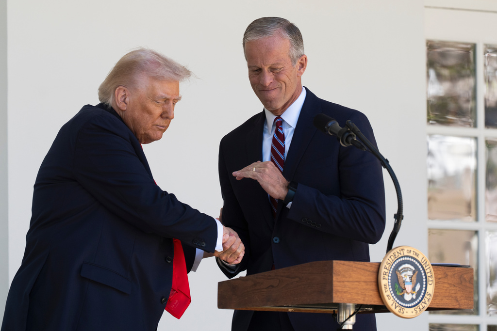 trump and thune