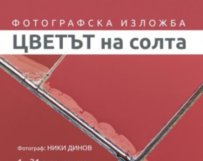 Фотографската изложба „Цветът на солта“ на Ники Динов показва Бургаските солници в неподозирана светлина 2026