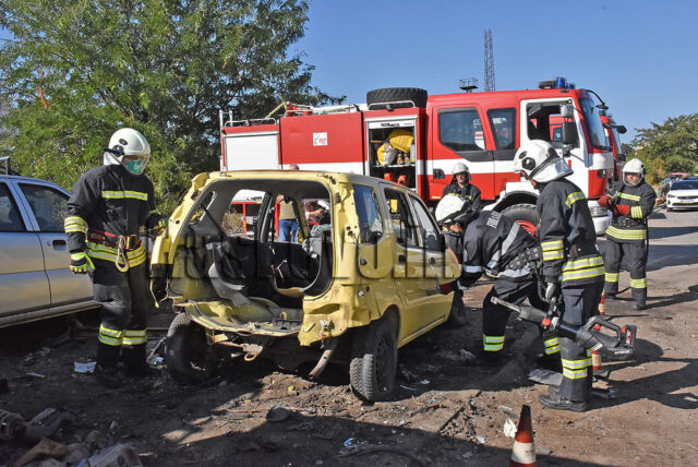 Хасковските пожарникари ежеседмично се отзовават на сигнали за тежки катастрофи 2026