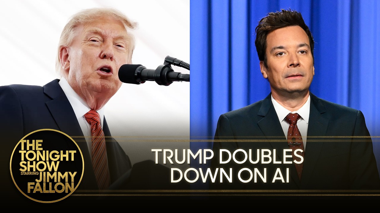 Jimmy Fallon Mocks Trump’s Claim He’s ‘SMART’ Enough to Keep AI Under Control: ‘Well, I Feel Better’ 2026