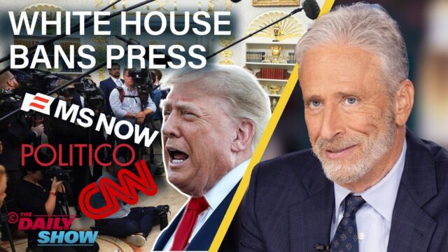 Jon Stewart Offers Trump a Radical Alternative to a White House Press Ban: ‘Have You Tried Presidenting Better?’ 2026