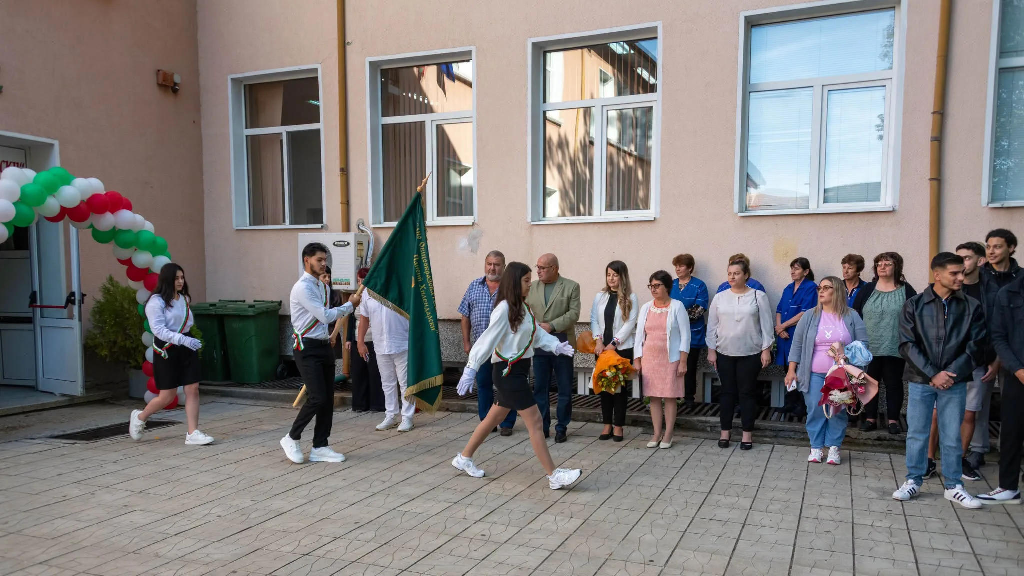 Ръководството на Община Сливо поле участва в откриване на новата учебна 2026/2027 година в СУ „Свети Паисий Хилендарски“ 2026
