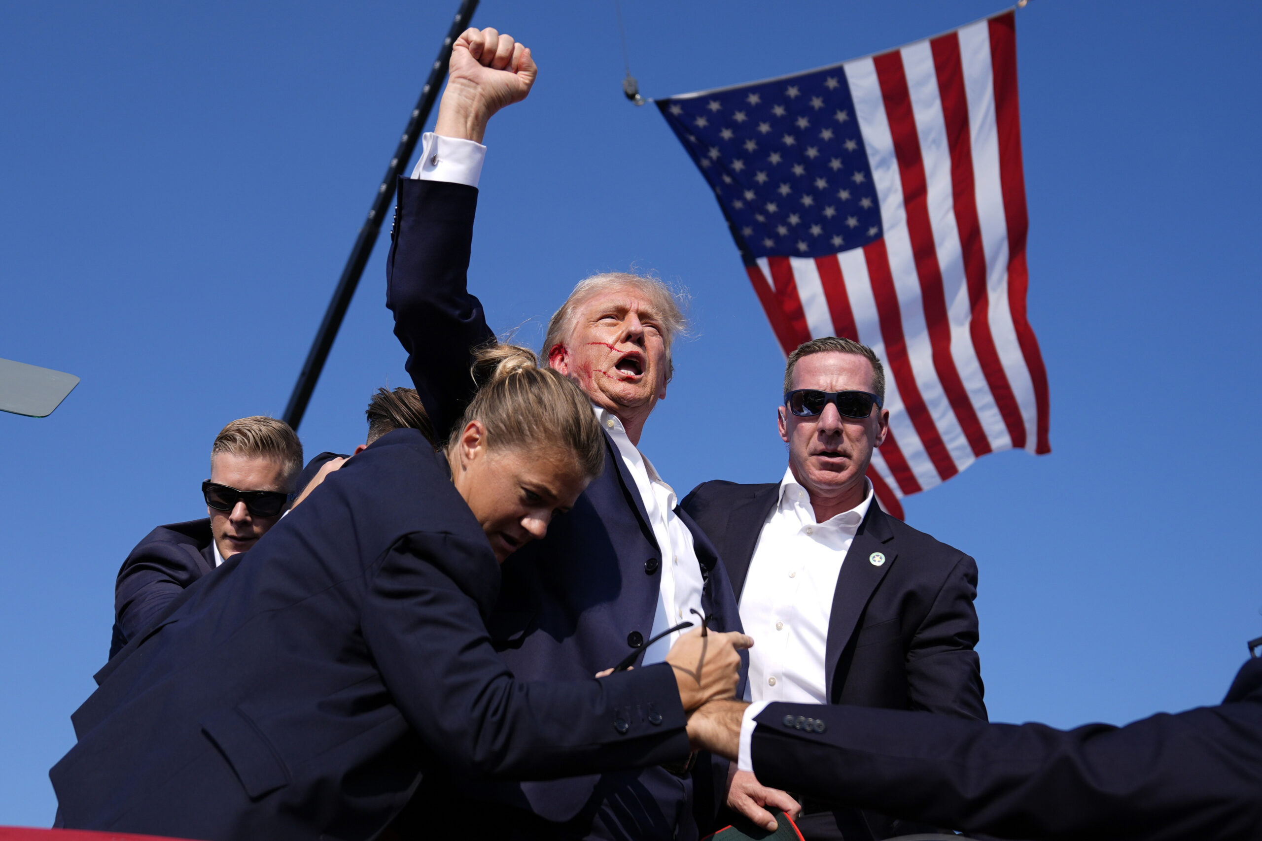 Donald Trump and Secret Service