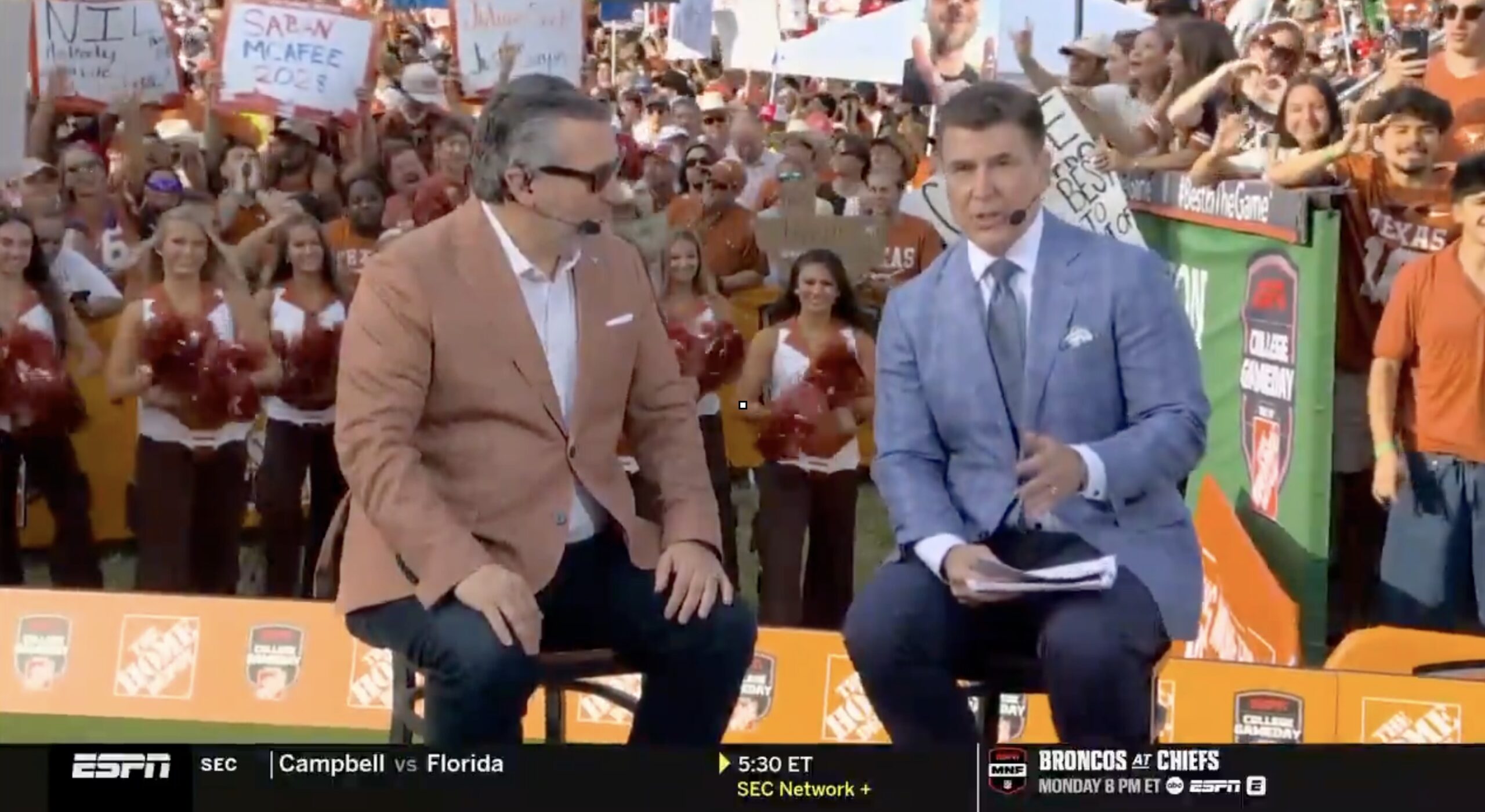 ted cruz on college gameday