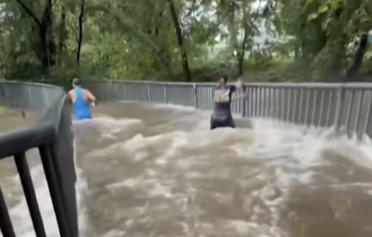 Wild Video Shows Half-Marathon Runners Trudging Through Knee-Deep Water After Massive Flooding on the Course 2026