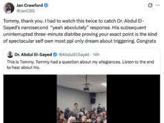 CBS News Correspondent Deletes and Apologizes for Post Lauding Heckler at El-Sayed Town Hall Amid Heavy Backlash: ‘A Violation of CBS News Standards’ 2026 CBS News Correspondent Deletes and Apologizes for Post Lauding Heckler at El-Sayed Town Hall Amid Heavy Backlash: ‘A Violation of CBS News Standards’ 2026