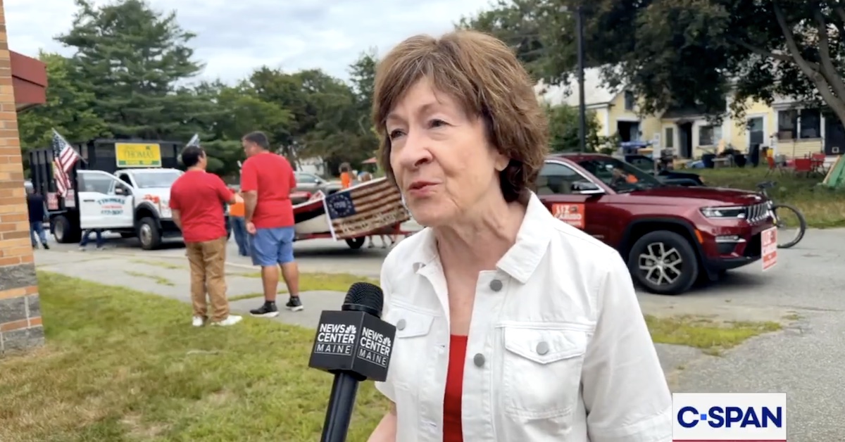 Susan collins campaigning