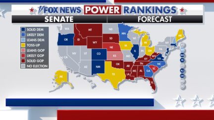 Fox News Power Ranking Calls NC Senate Lost Cause for GOP, Shifts 3 Other Races Toward Democrats 2026