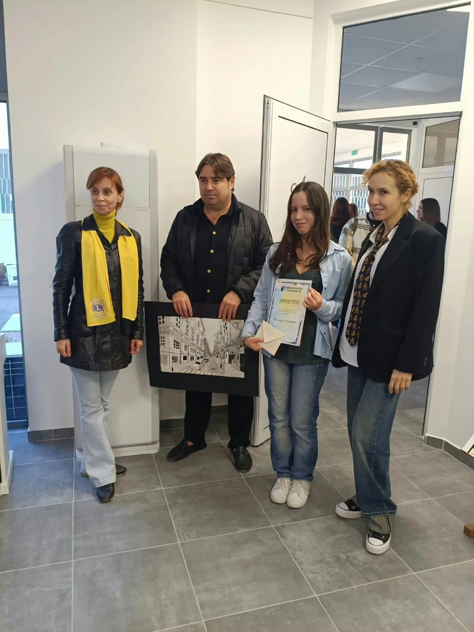 Лайънс клуб „вдъхновение“ отличи александра златарова от нуи „проф. Веселин стоянов“ – русе със стипендия за ярки творчески постижения и отличен успех 2026