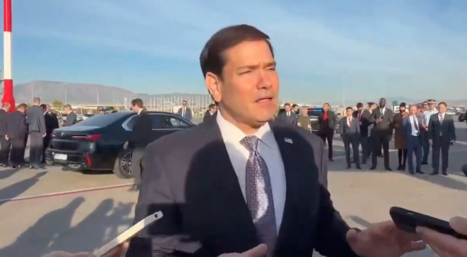 Marco Rubio Fumes When Asked About Bombshell Exposé on Kimberly Guilfoyle — While He Was With Her: ‘Not Playing This Game’ 2026