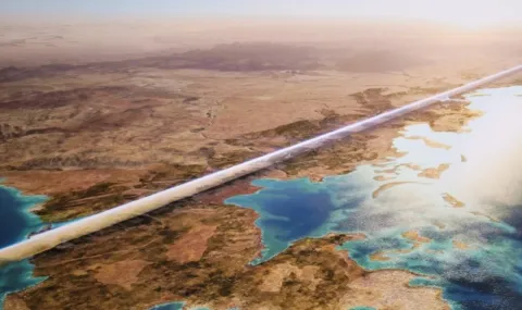 Мегапроектът The Line е замразен до 2030 година 2026