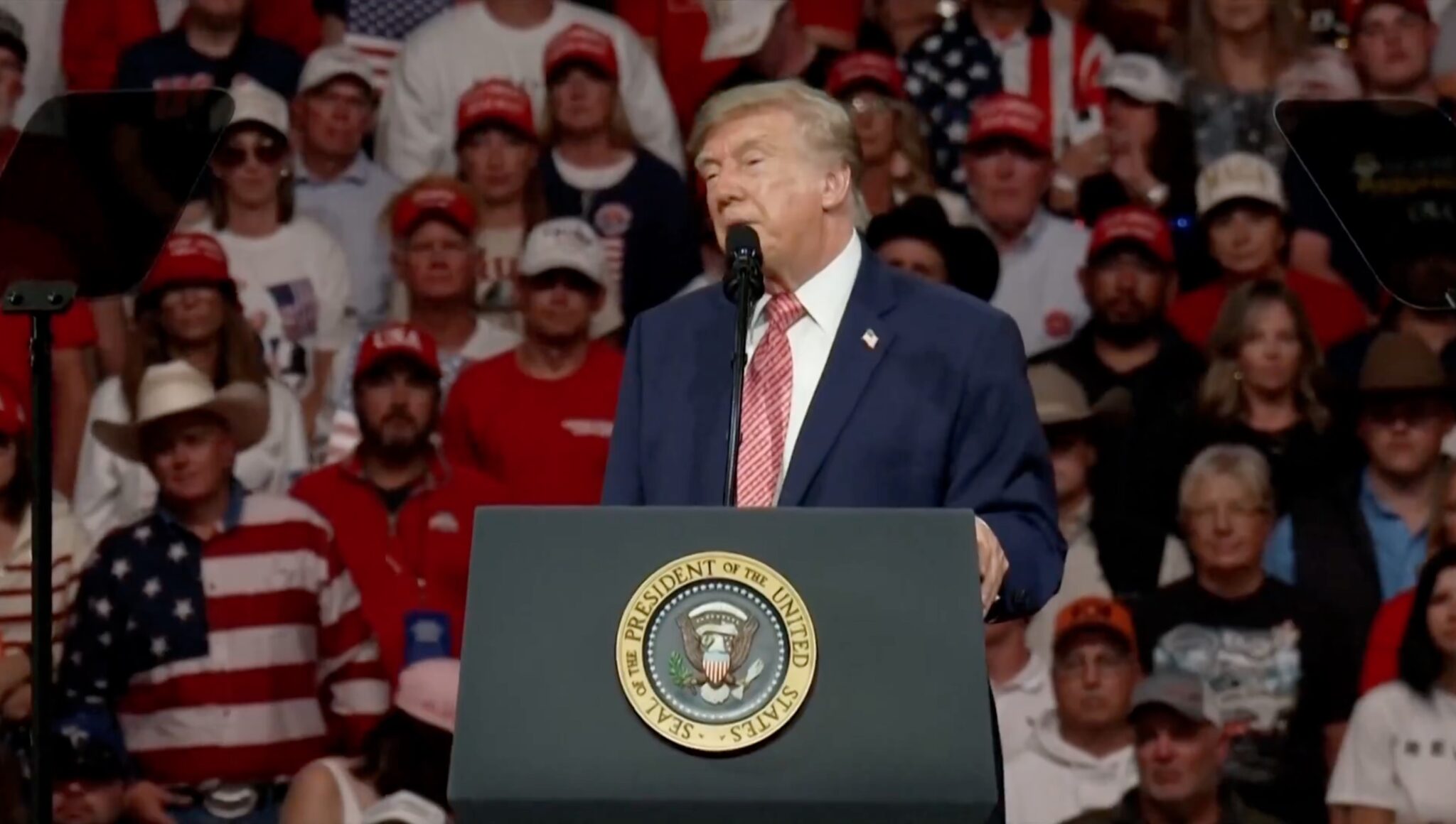 ‘not an accident! ’ trump sparks fury by reviving antisemitic trope at rally 2026