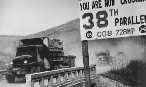 7 октомври 1950 г. ООН одобрява преминаването на 38-ия паралел в Корея 2026