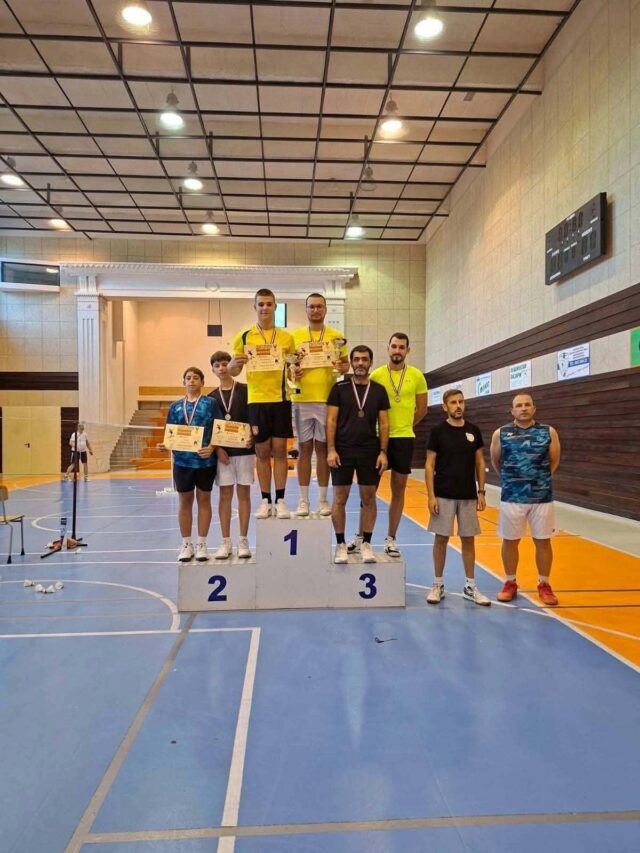 ОСПОРВАНИ СРЕЩИ И МНОГО ЕМОЦИИ НА ТУРНИРА ПО БАДМИНТОН ЗА КУПАТА НА НОВА ЗАГОРА 2026 ОСПОРВАНИ СРЕЩИ И МНОГО ЕМОЦИИ НА ТУРНИРА ПО БАДМИНТОН ЗА КУПАТА НА НОВА ЗАГОРА 2026