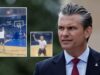 Pete Hegseth Goes on a Steph Curry-Like 3 Point Barrage in Remarkably Athletic Video 2026 Pete Hegseth Goes on a Steph Curry-Like 3 Point Barrage in Remarkably Athletic Video 2026