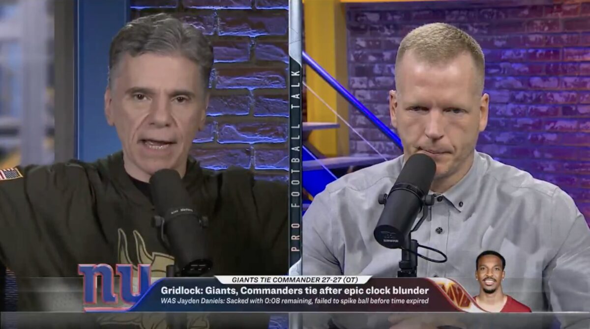 Mike Florio, Chris Simms