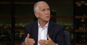 Thom Tillis Exclaims He ‘F*cked Up’ His Hegseth Confirmation Vote as Bill Maher Presses Him 2026