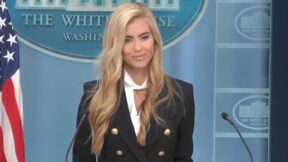 Trump wh goes into damage control mode with odd email praising new press secretary 2026