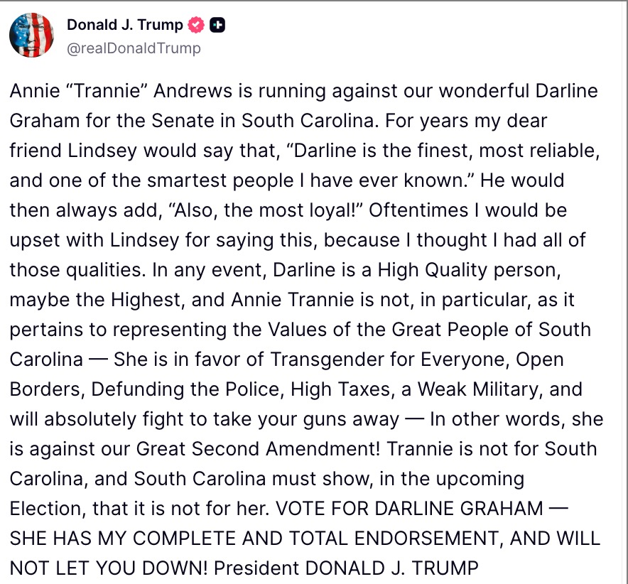 South carolina trump repeatedly uses anti trans slur attack d 1 2026 world news from bulgaria bulgaria news (ap photo/jacquelyn martin)
president donald trump repeatedly used an anti-transgender slur to attack... Trump repeatedly uses anti-trans slur to attack democratic candidate 2026 българия новините balgarianovinite. Com 2026-10-06 10:48:53 south carolina trump repeatedly uses anti-trans slur to attack democratic candidate 2026 investigative journalism and investigative reporting news agency burgas bulgaria