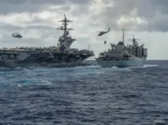 USS Abraham Lincoln се върна в САЩ след мисия от 321 дни 2026 USS Abraham Lincoln се върна в САЩ след мисия от 321 дни 2026
